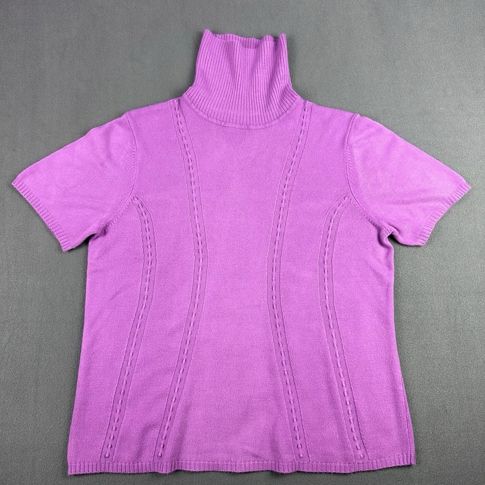 VTG Requirements Spring Sweater Ladies Size L/G Purple/ Orchid
